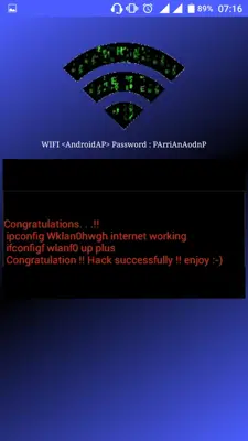 Hack WIFI Krack WPA2 pr android App screenshot 0